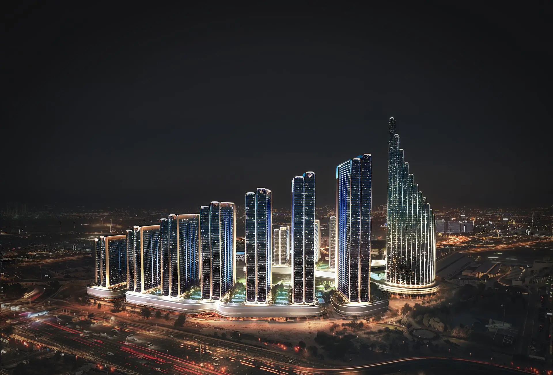 Mercedes-Benz Places Binghatti City